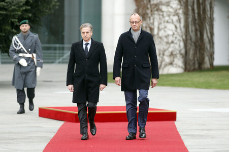 Empfang des Ministerpräsidenten von Slowenien in Berlin