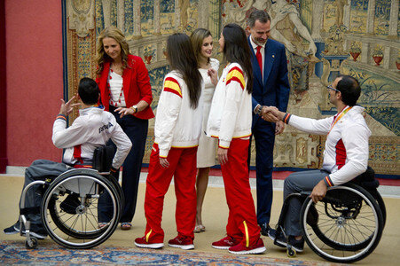 Empfang für Paralympics-Medalliengewinner in Madrid