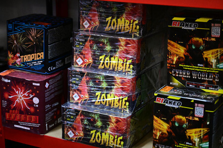 Symbolfoto Feuerwerk aus Polen