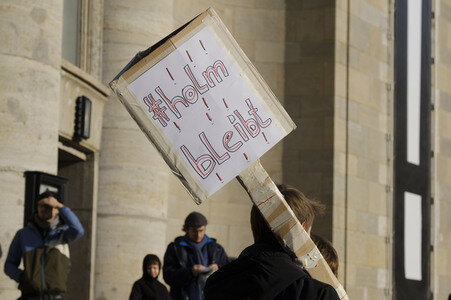 Studentendemo in Berlin