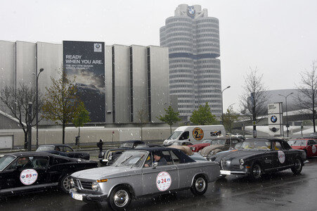 Rallye 'ArabellaClassics Route 2017' Start in München