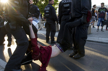Bärgida Gegendemo in Berlin