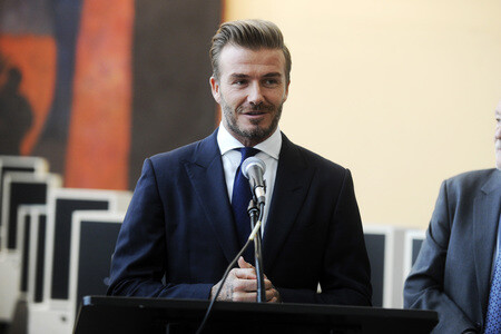 David Beckham beim UNICEF 'Giving Youth a Voice' Event in New York