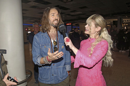 Rückkehr aus dem Dschungel-Camp 2026 auf dem Flughafen Frankfurt am Main