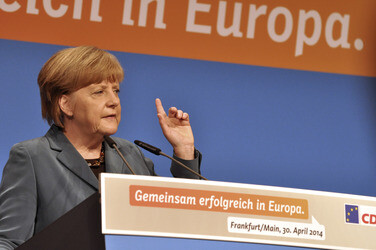 Eröffnung des CDU Europawahlkampfes, Frankfurt