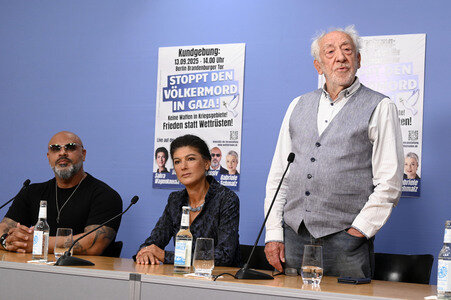 Pressekonferenz zur Friedenskundgebung am 13. September in Berlin