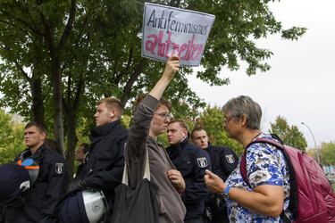 Gegendemonstration zum 'Marsch für das Leben', Berlin