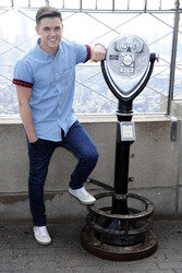 Jesse McCartney besucht das The Empire State Building, New York