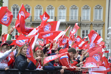 Meisterfeier des FC Bayern München