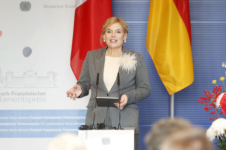 Verleihung des Deutsch-Französischen Parlamentspreises 2025 in Berlin