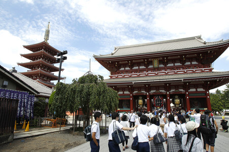 Sightseeing Tokio