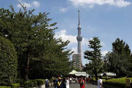 Sightseeing Tokio
