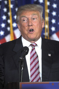 Wahlkampfrede von Donald Trump in Briarcliff Manor