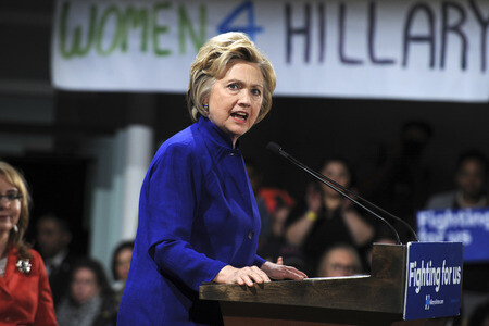 Rede von Hillary Clinton in New York