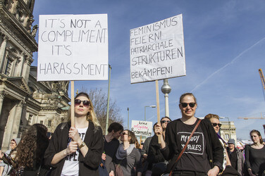Weltfrauentag Demo, Berlin