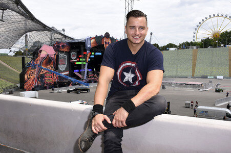 Pressetermin mit Andreas Gabalier in München