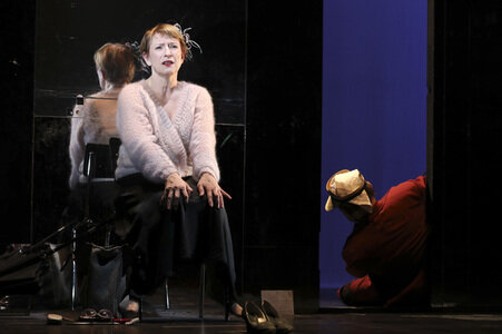 Theaterprobe 'Glückliche Tage' in Berlin