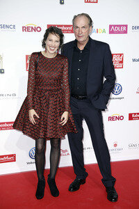 Goldene Bild der Frau 2017 in Hamburg