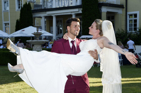 Hochzeit von Leonard Freier und Caona Maron in Wulkow