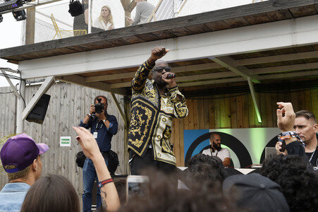 Auftritt von Wyclef Jean in Berlin
