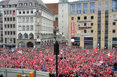 Meisterfeier des FC Bayern München