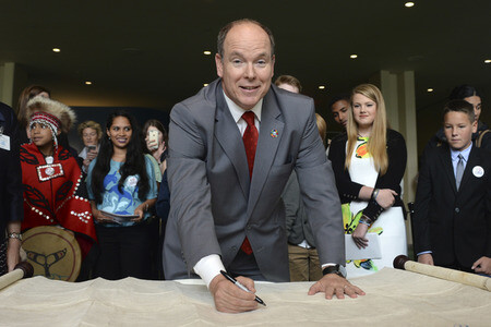 'Ocean Pledge' Unterzeichnung bei der UN in New York