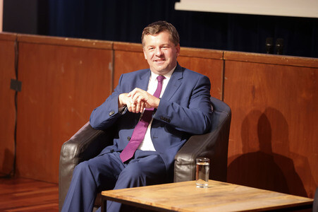 Sven Schulze und Markus Söder beim Landtagswahlkampf in Sachsen-Anhalt in Wernigerode