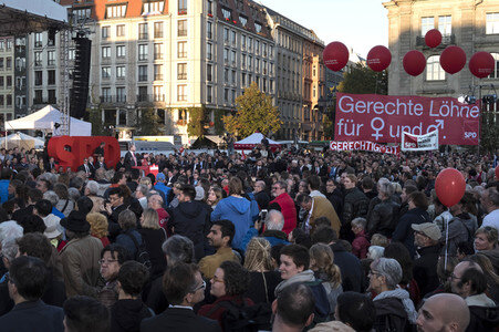 Wahlkampfveranstaltung mit Martin Schulz in Berlin