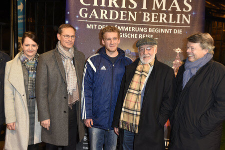 Eröffnung des 'Christmas Garden Berlin' 2016 in Berlin