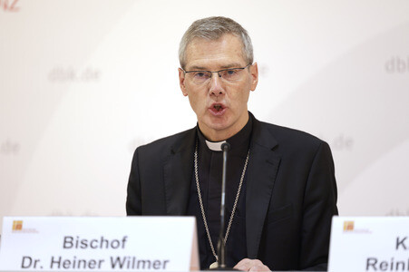 Pressegespräch bei der bei der Herbst-Vollversammlung der Deutschen Bischofskonferenz in Fulda