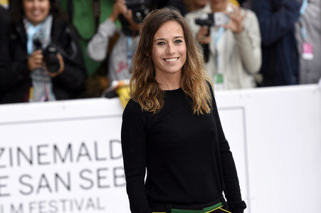 Ankunft von Marta Etura auf dem San Sebastian Film Festival 2017
