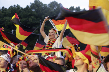 WM-Fanmeile beim Finalspiel Deutschland gegen Argentinien, Berlin