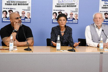 Pressekonferenz zur Friedenskundgebung am 13. September in Berlin