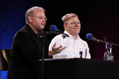 Jón Gnarr auf der lit.Cologne 2017 in Köln