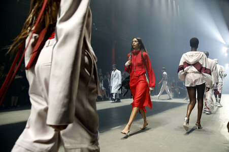 Hugo Fashion Show auf der Berlin Fashion Week Spring/Summer 2019
