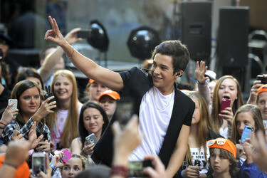Austin Mahone in der NBC-Show 'Today', New York