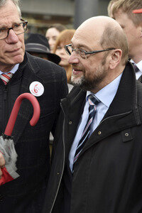 SPD-Kanzlerkandidat Martin Schulz in Darmstadt