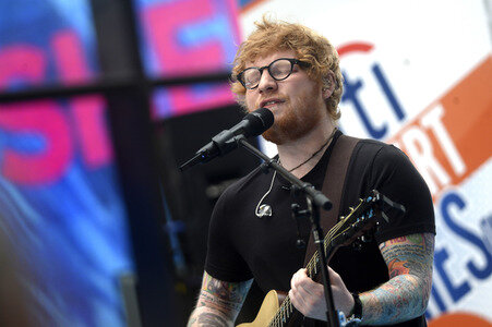 Konzert von Ed Sheeran in New York