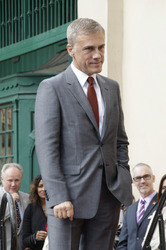 Christoph Waltz erhält einen Stern auf dem Hollywood Walk of Fame, Los Angeles