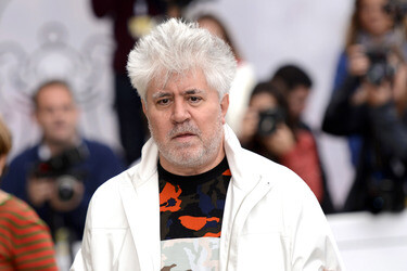 Ankunft von Pedro Almodóvar auf dem San Sebastian Film Festival 2014