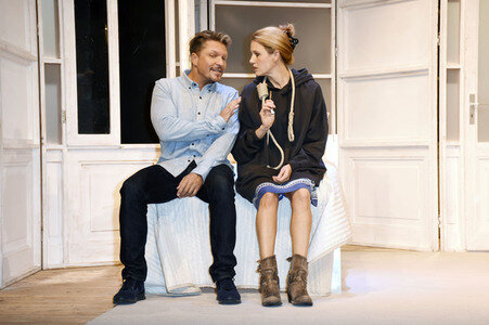 Theaterprobe 'Arthur & Claire' in München