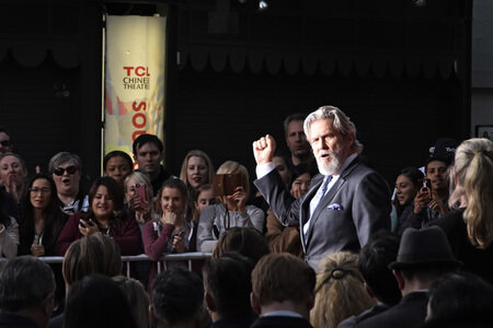 Hand and Footprint Ceremony mit Jeff Bridges in Los Angeles