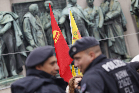 Gegendemo zur Erdogan-Großkundgebung in Köln