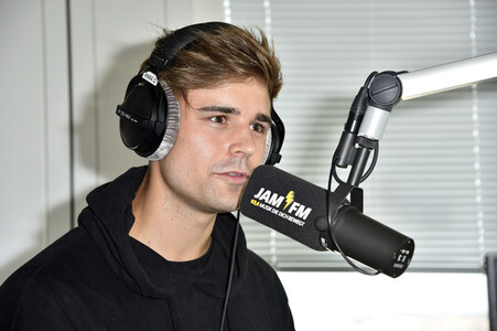 Moritz Garth bei Radio Jam FM in Berlin