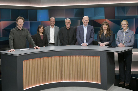 Talkshow 'hart aber fair' in Berlin
