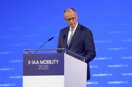 Eröffnung der Automesse IAA Mobility 2025 in München