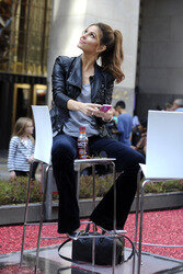 Maria Menounos bei Werbeaktion, New York