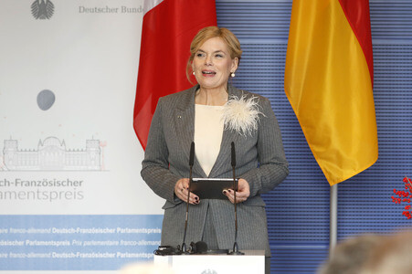 Verleihung des Deutsch-Französischen Parlamentspreises 2025 in Berlin