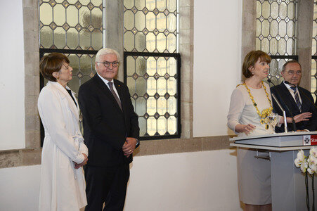Frank-Walter Steinmeier zu Besuch in Köln
