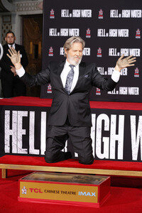 Hand and Footprint Ceremony mit Jeff Bridges in Los Angeles